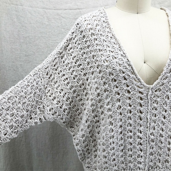 FREE PEOPLE Best Of You Loose Knit V-Neck Sweater - Picture 3 of 7